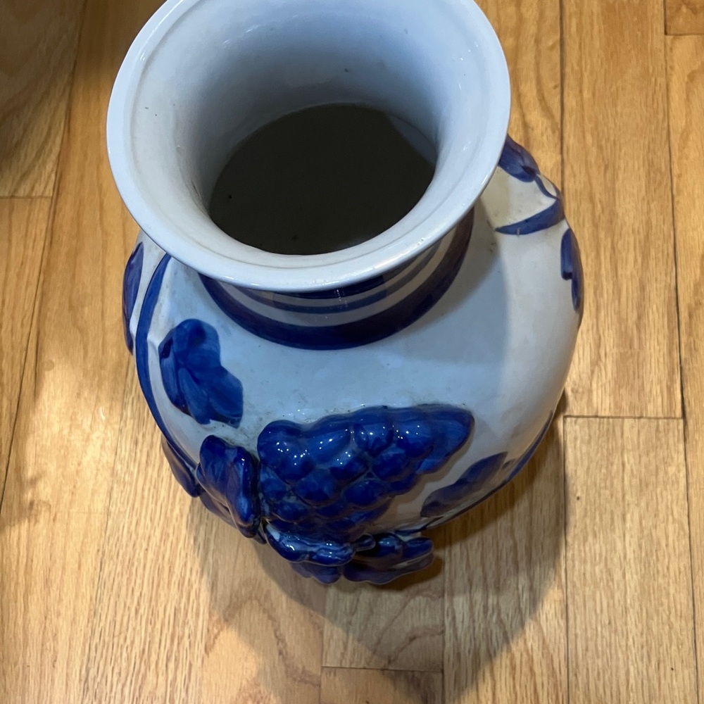 No. 6 Blue and White Vase lr